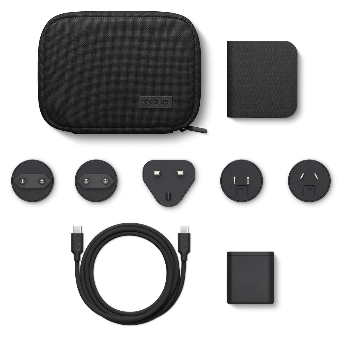 Chargeur de voyage 3‑en‑1 de mophie