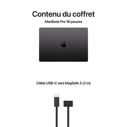 MacBook Pro 16 pouces M5 MAX 48GB SSD 2TB