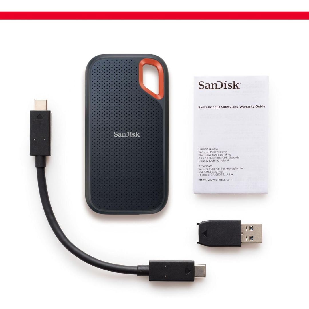 SanDisk Extreme Disque SSD Externe 4 To