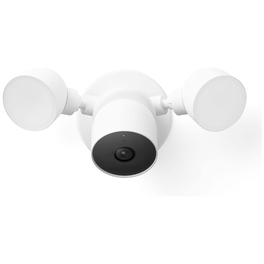 Google Nest Cam avec projecteurs