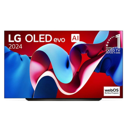 TV LG OLED evo AI C4 83 pouces (210 cm) 2024 Smart TV 4K UHD