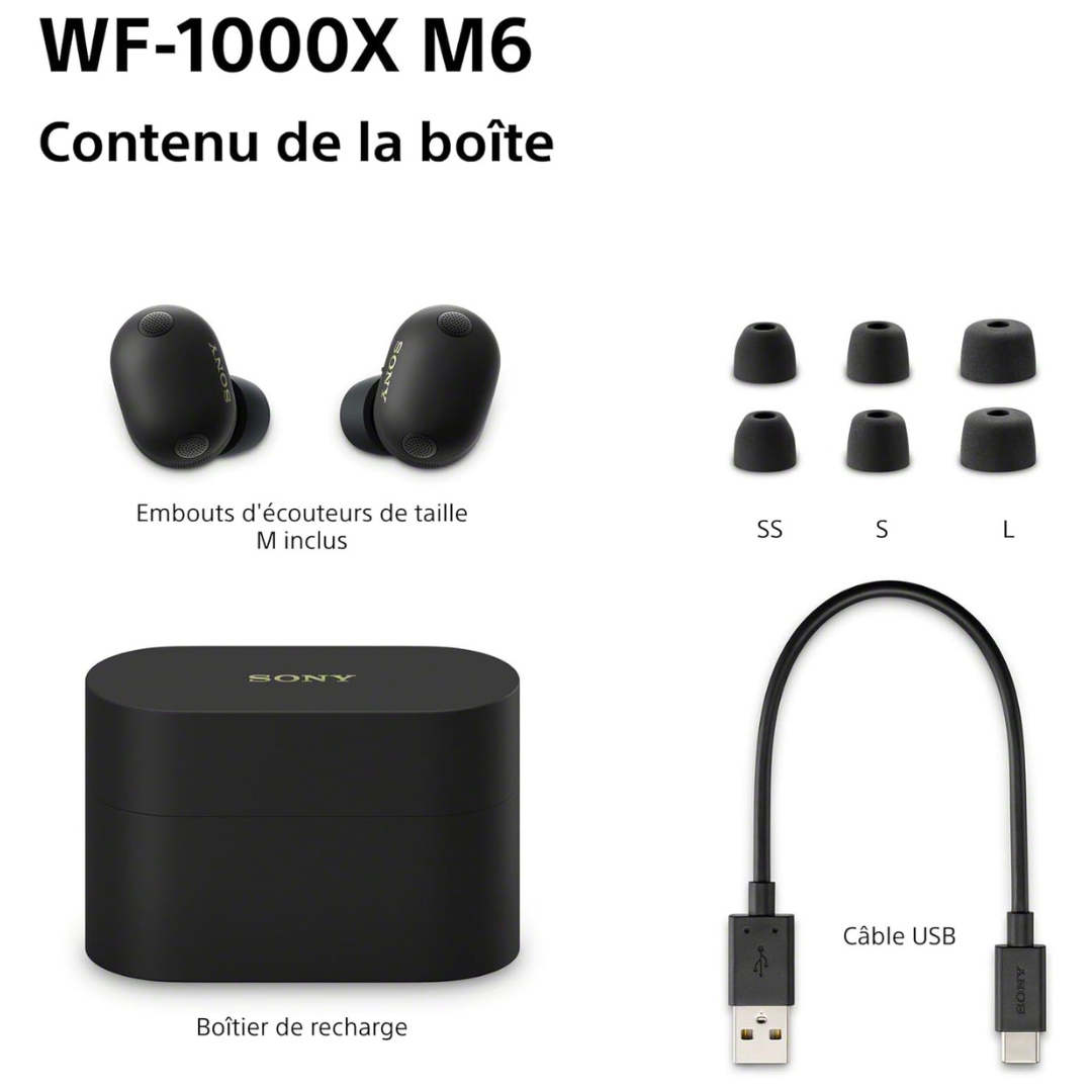 Ecouteurs Sony WF-1000XM6