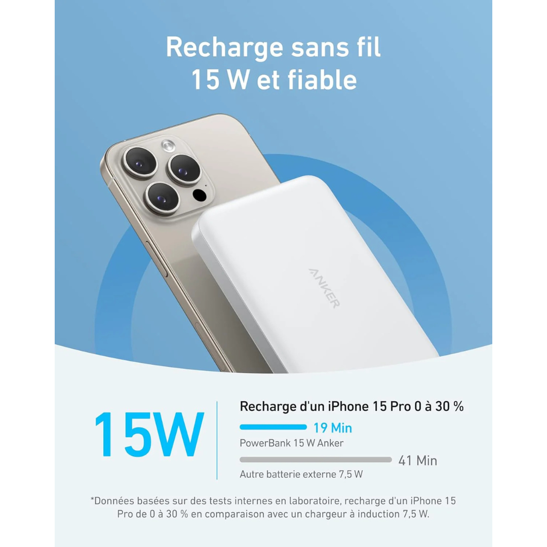 PowerBank Anker MagGo 10K Slim