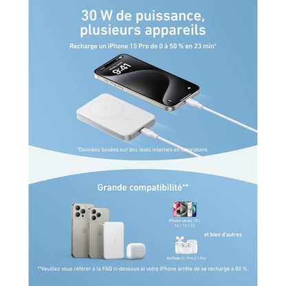 PowerBank Anker MagGo 10K Slim