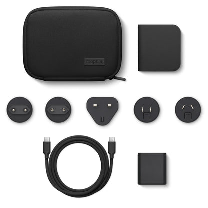 Chargeur de voyage 3‑en‑1 de mophie
